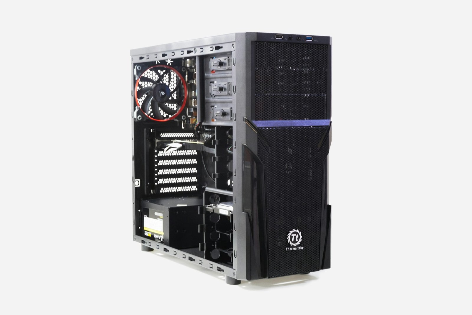 Desktop computer tower representing on-premise QuickBooks Desktop software