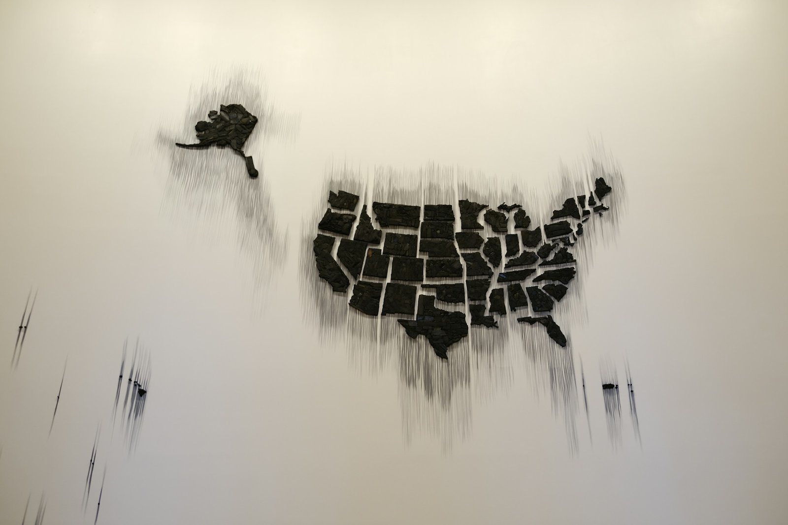 An image of a map of the United States, representing state sales tax rules